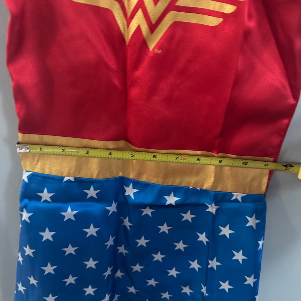 Wonder Women Costume Dress Size 6/6X - Picture 7 of 8